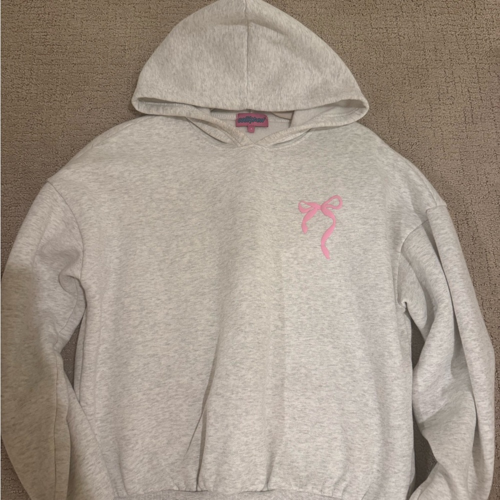 Gray Bow edikted hoodie!